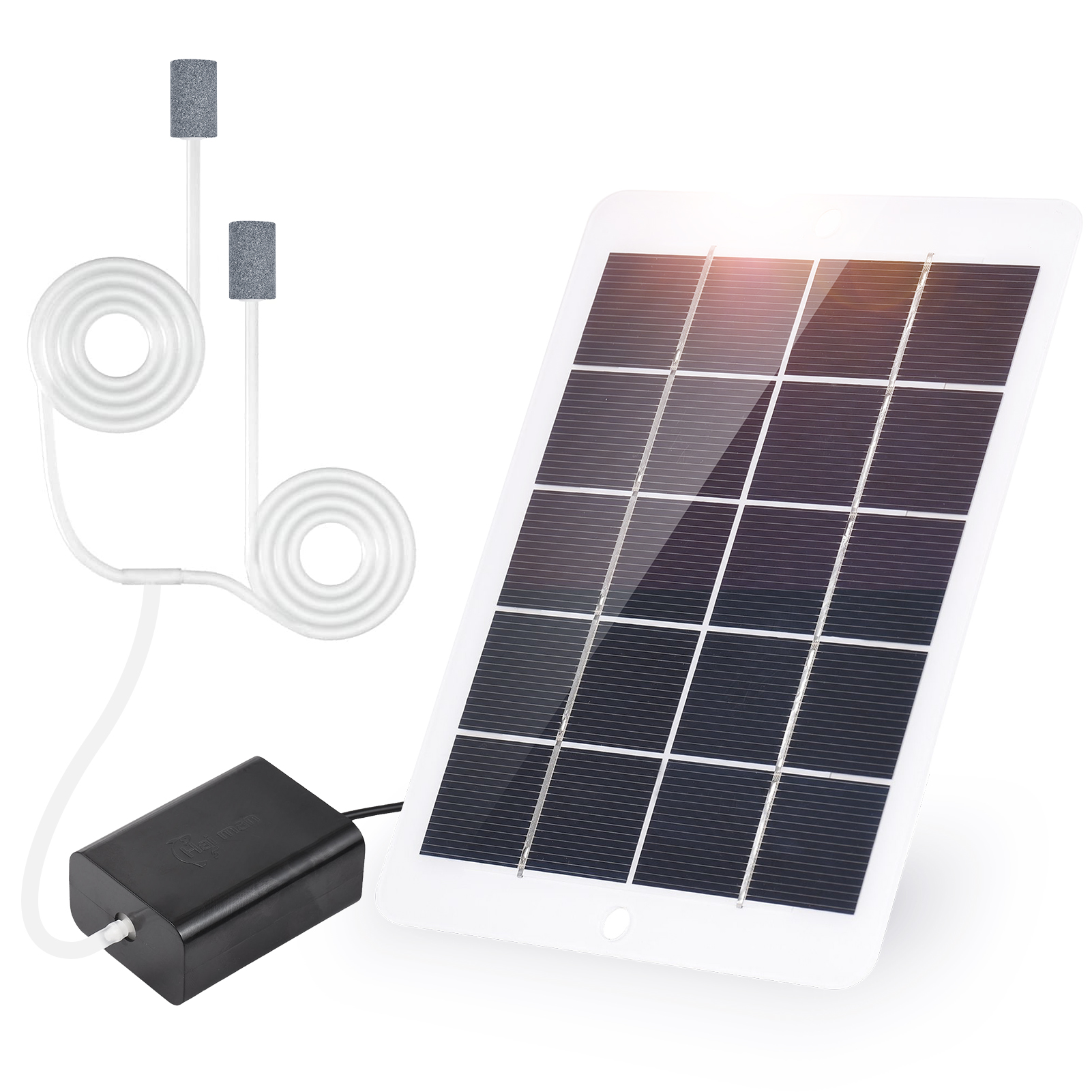 Renewable Energy Kits - Solar Powered Oxygen Air Pump Kit