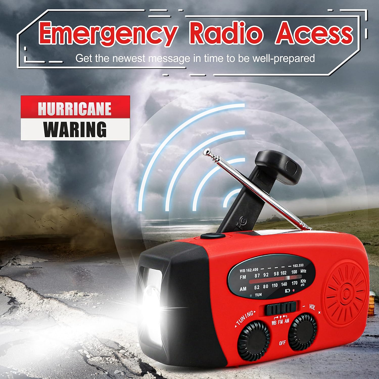 Renewable Energy Kits - Multifunctional Hand Cranked Generator Power Bank