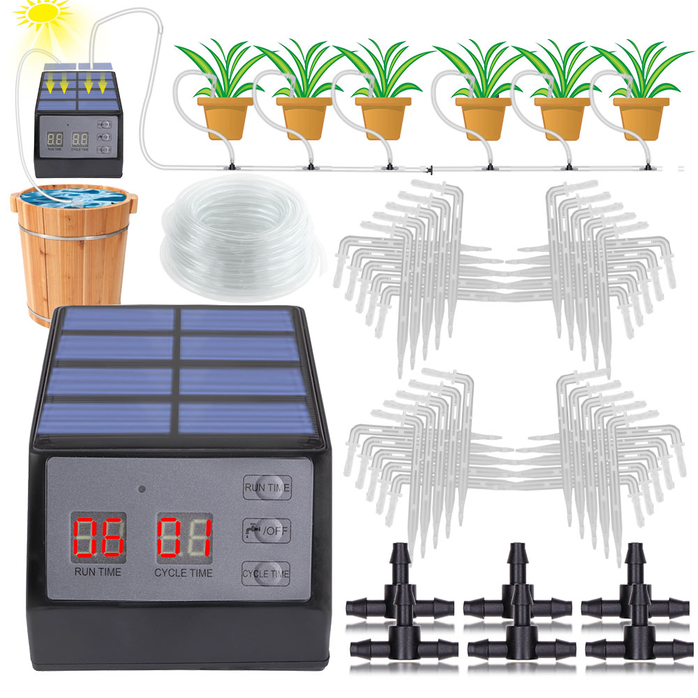 Renewable Energy Kits - Solar Power Timer Automatic Drip Irrigation