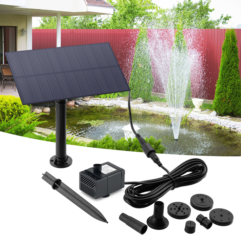 Renewable Energy Kits - 5W 5V Solar Water Pump Garden