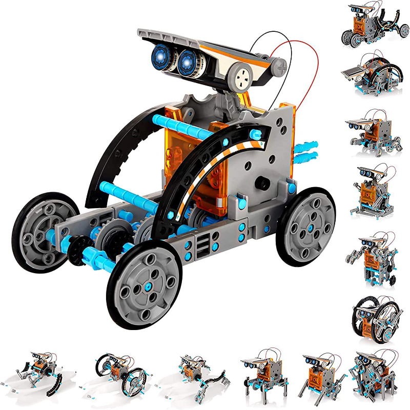 13-in-1 Solar Powered Robot Ki - Renewable Energy Kits のレビューと価格