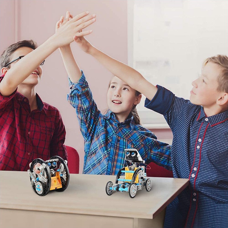 13-in-1 Solar Powered Robot Ki - Renewable Energy Kits のレビューと価格