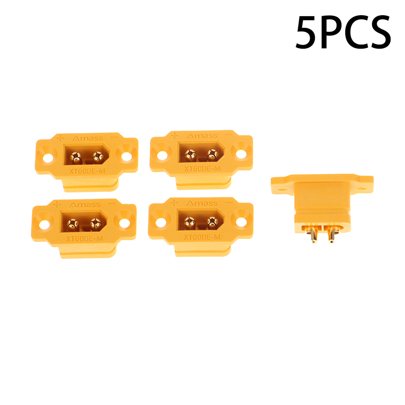 5pcs Black Yellow XT60BE-M Mal - Cable Gland Waterproof のレビューと価格