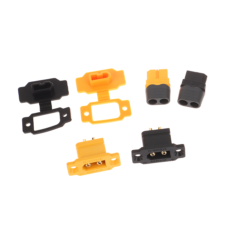 5pcs Black Yellow XT60BE-M Mal - Cable Gland Waterproof のレビューと価格