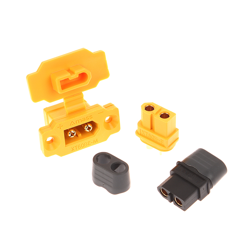 5pcs Black Yellow XT60BE-M Mal - Cable Gland Waterproof のレビューと価格