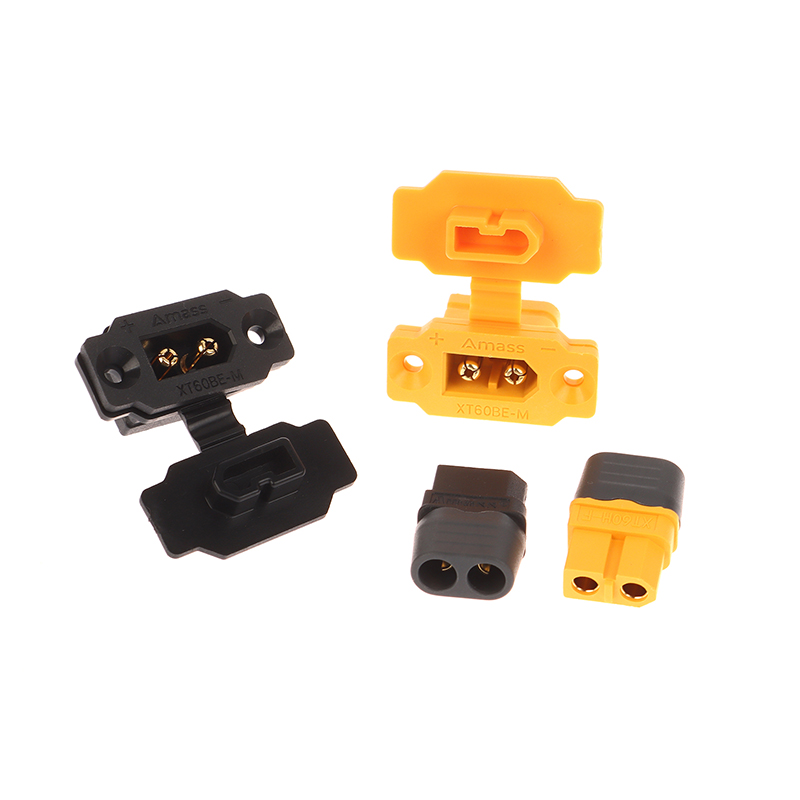 5pcs Black Yellow XT60BE-M Mal - Cable Gland Waterproof のレビューと価格