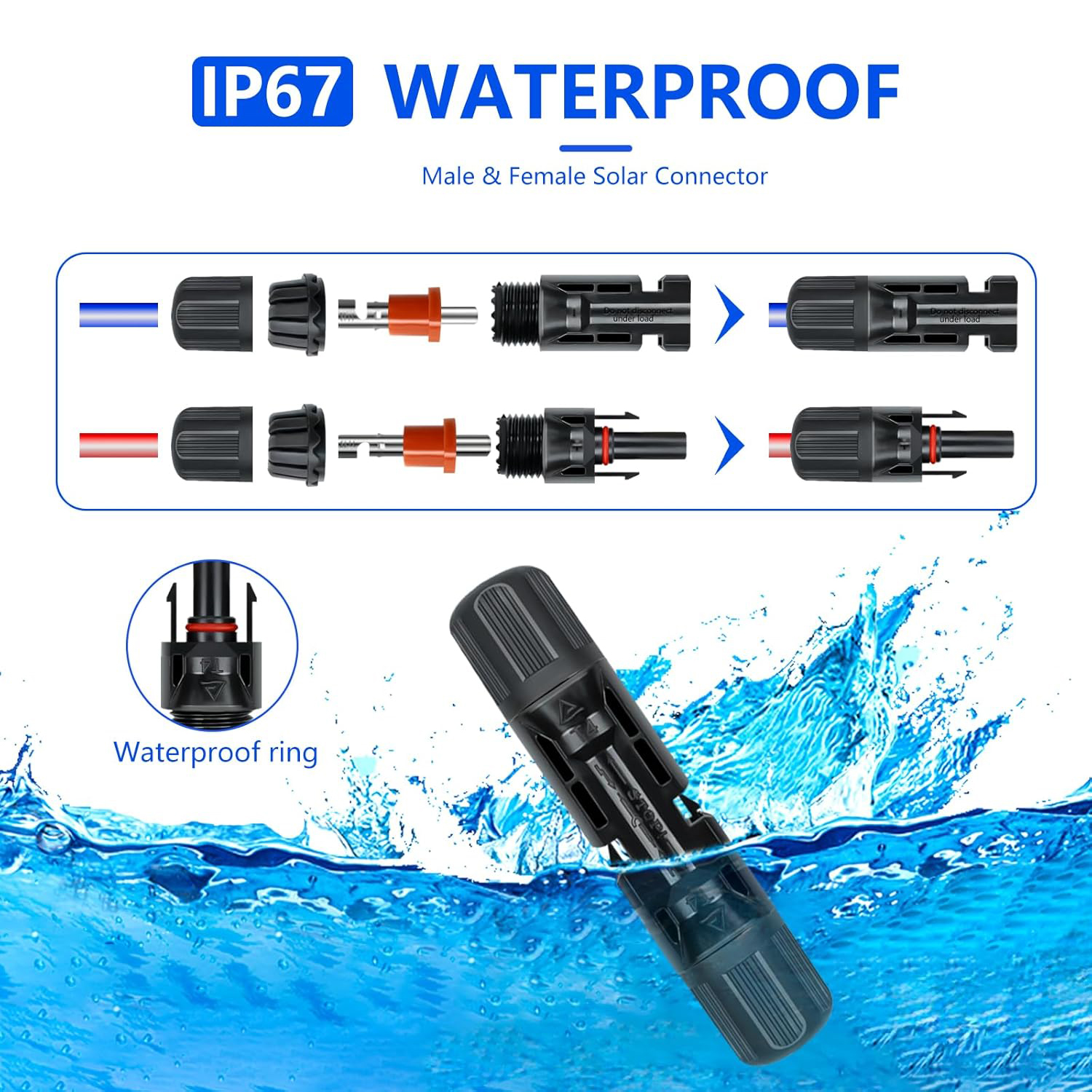 60PCS Solar Panel Connector Ki - Renewable Energy Kits のレビューと価格