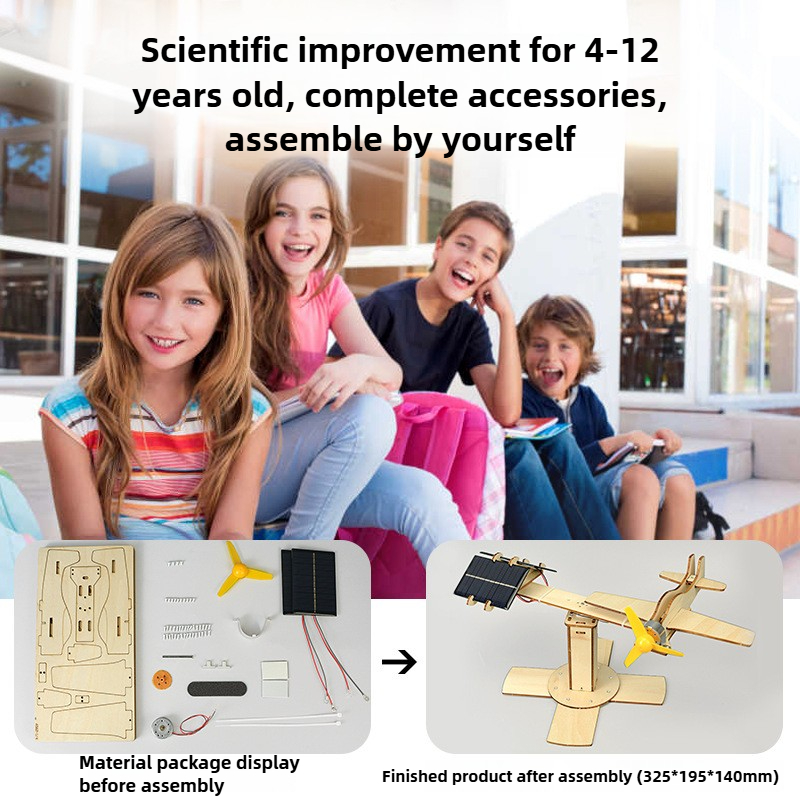 DIY Spinning Airplane Kit Sola - Renewable Energy Kits のレビューと価格