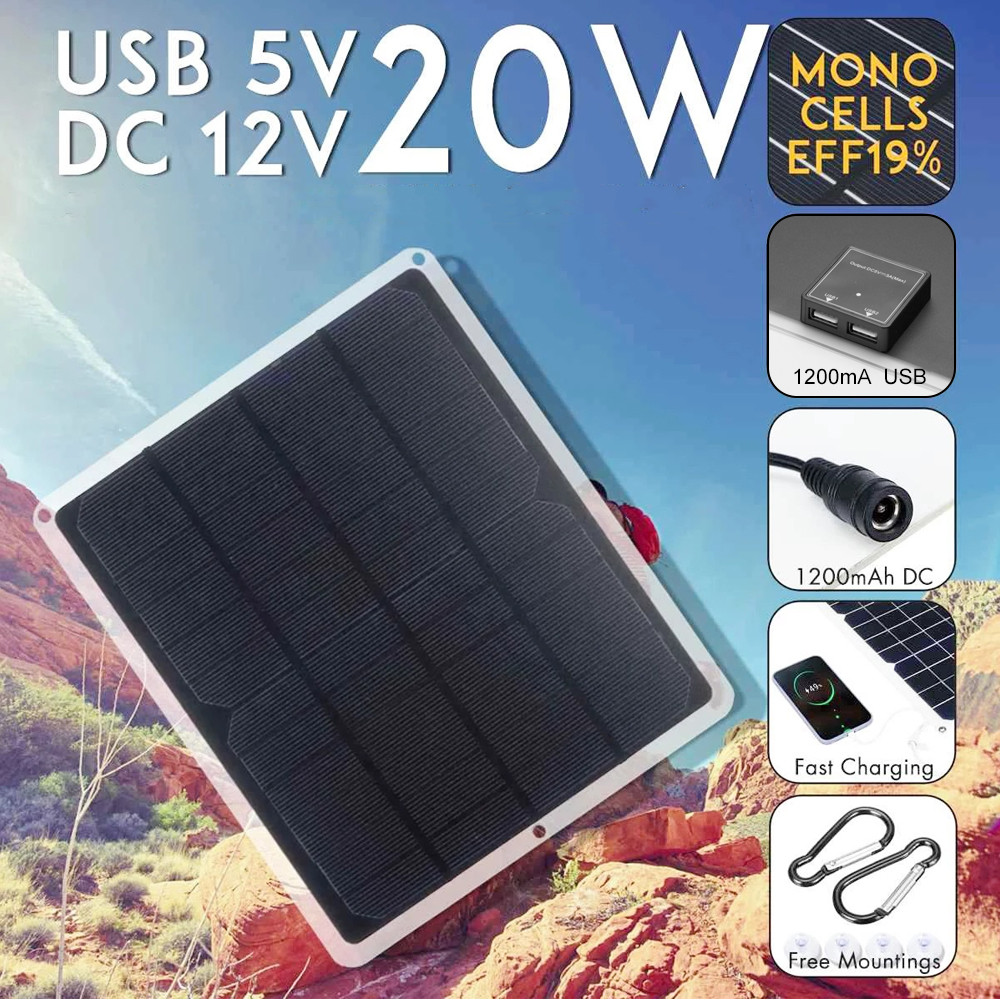 20W 6V Solar Panel Monocrystal - Renewable Energy Kits のレビューと価格