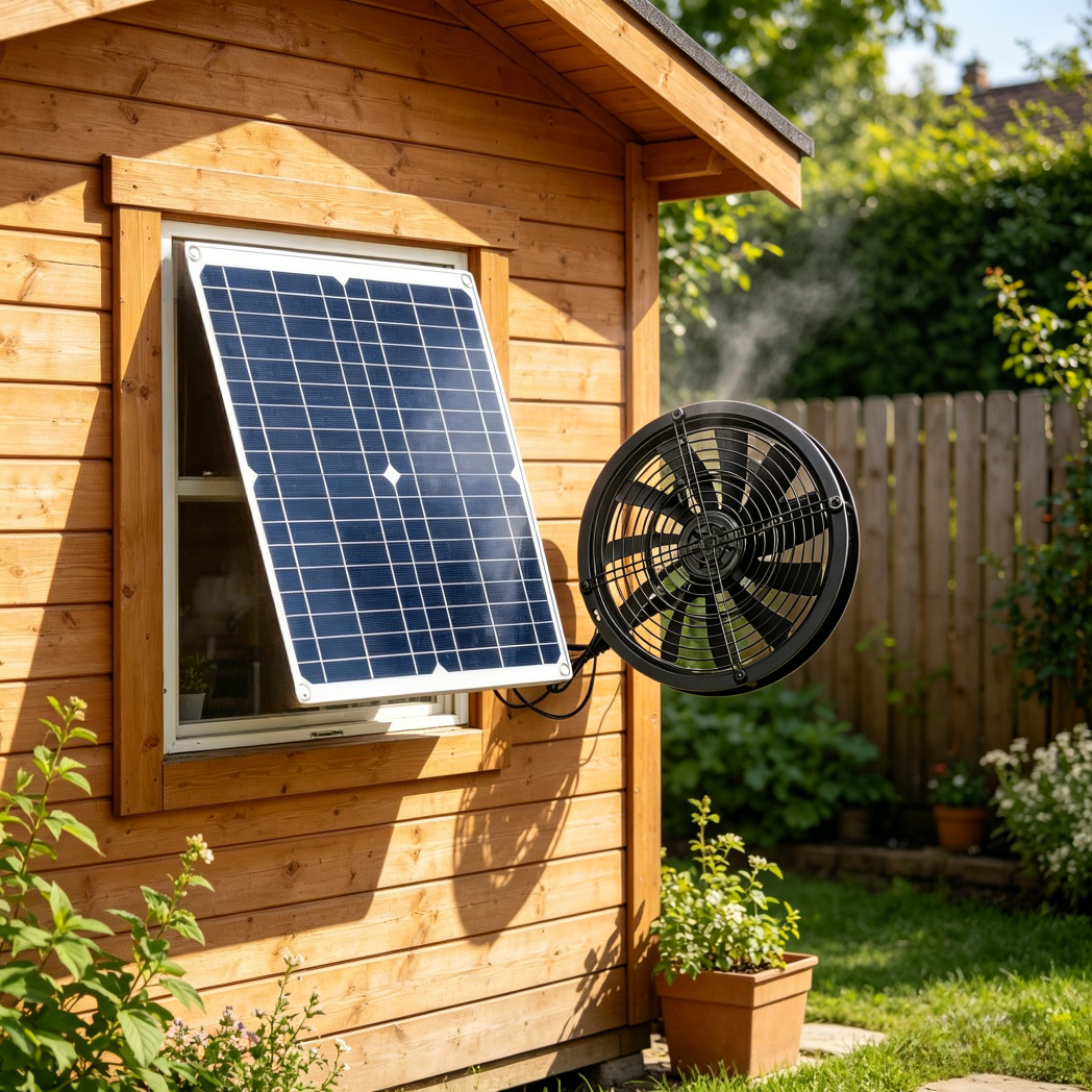 NEW 6 Inch Solar Exhaust Fan K - Renewable Energy Kits のレビューと価格
