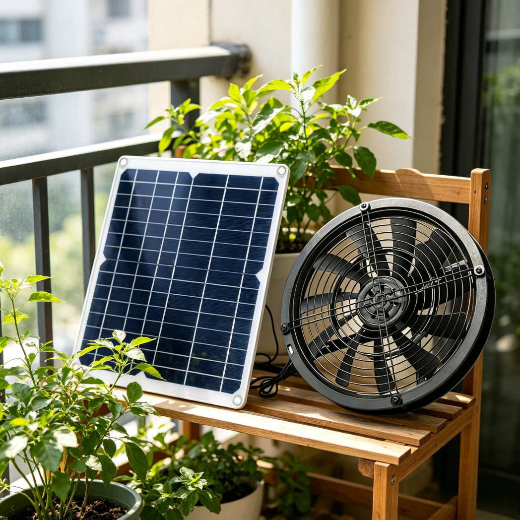 NEW 6 Inch Solar Exhaust Fan K - Renewable Energy Kits のレビューと価格