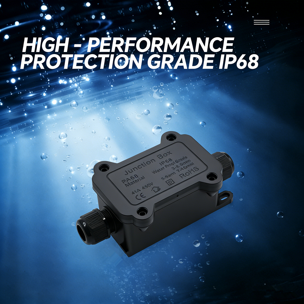 IP68 Waterproof Junction Box 2 - Cable Gland Waterproof のレビューと価格