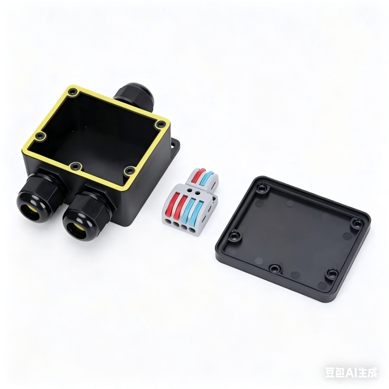 Junction Box Waterproof IP68 2 - Cable Gland Waterproof のレビューと価格
