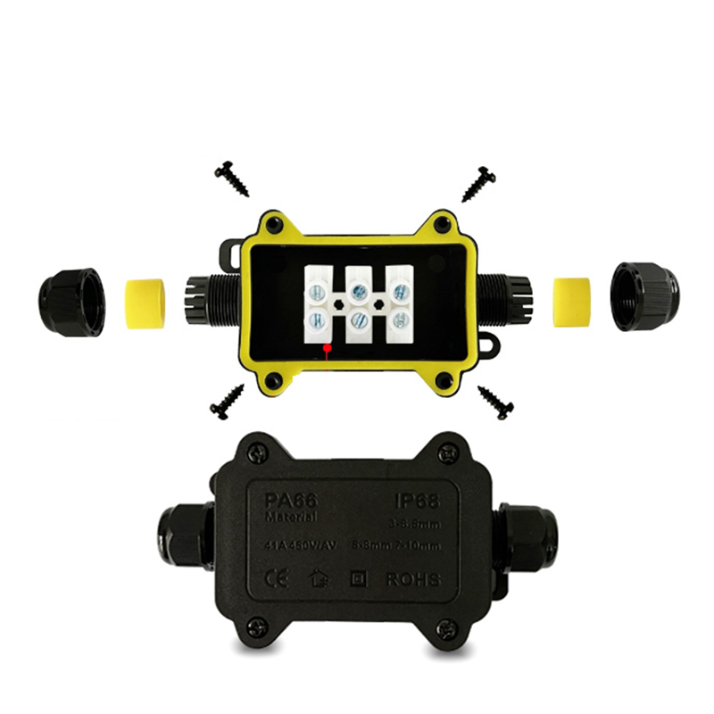 Junction Box Waterproof IP68 2 - Cable Gland Waterproof のレビューと価格