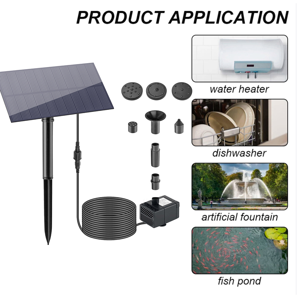 5W 5V Solar Water Pump Garden  - Renewable Energy Kits のレビューと価格