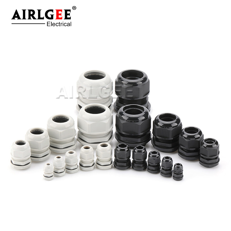 10Pcs White Black Nylon Plasti - Cable Gland Waterproof のレビューと価格