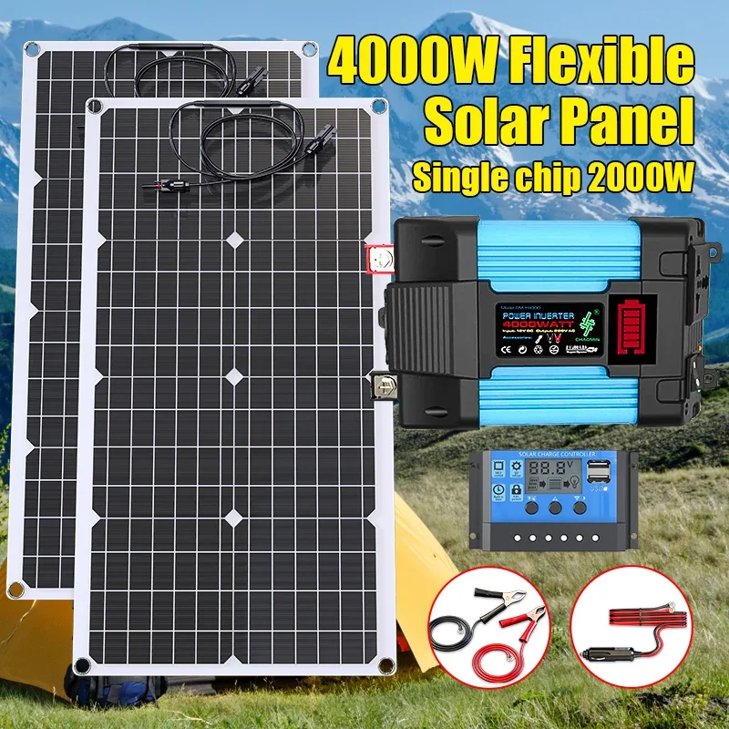4000W Solar Panel Kit 12V To 1 - Renewable Energy Kits のレビューと価格